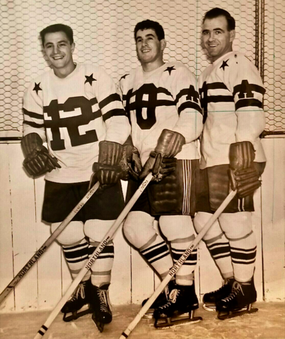 Ed Stankiewicz, Frank O'Grady, Harry Taylor 1952 St. Louis Flyers