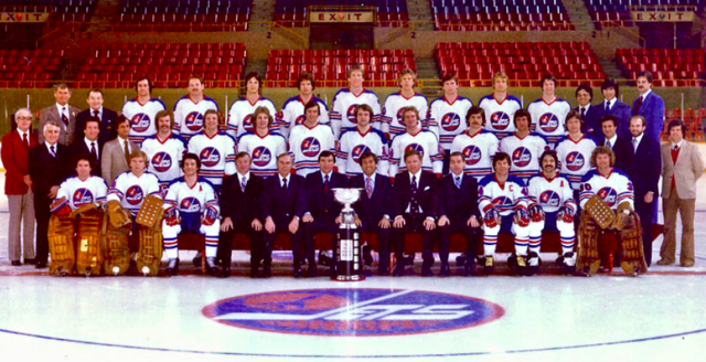 Winnipeg Jets 1979 Avco World Trophy / Avco Cup Champions