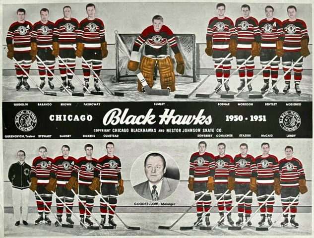 Chicago Black Hawks 1950-51