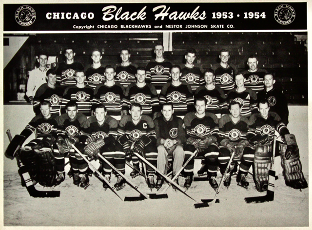 Chicago Black Hawks 1953-54