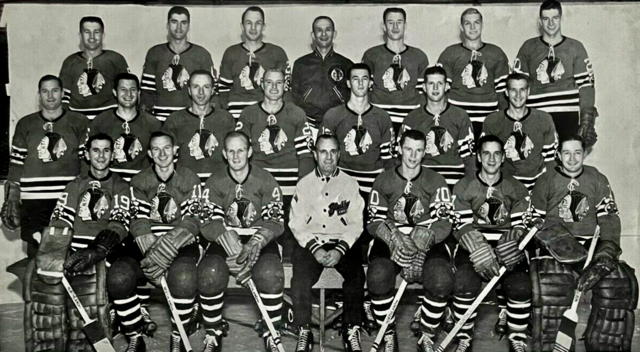Chicago Black Hawks 1957-58