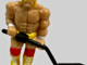 Hulk Hogan Hockey Player 1991 WWF Superstars Shoot-Out Hockey - Table Hockey