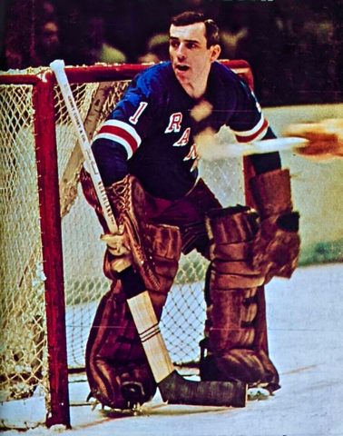 Eddie Giacomin 1967 New York Rangers