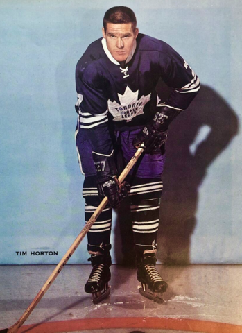 Tim Horton 1968 Toronto Maple Leafs - Tim Hortons History