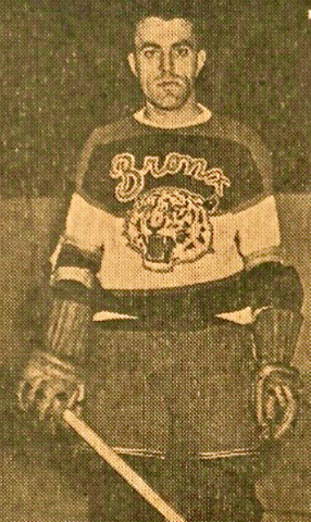 Charles Good 1937 Bronx Tigers Hockey Team