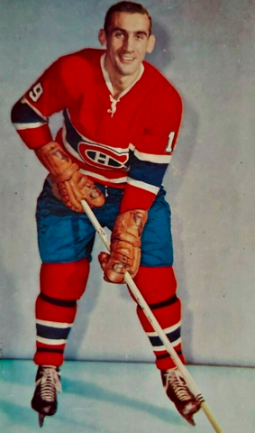 "Leapin Louie" Fontinato 1962 Montreal Canadiens - Lou Fontinato