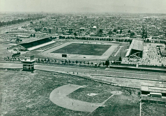 Magdalena Mixhuca Sports City with Estadio Municipal host 1968 Summer Olympics