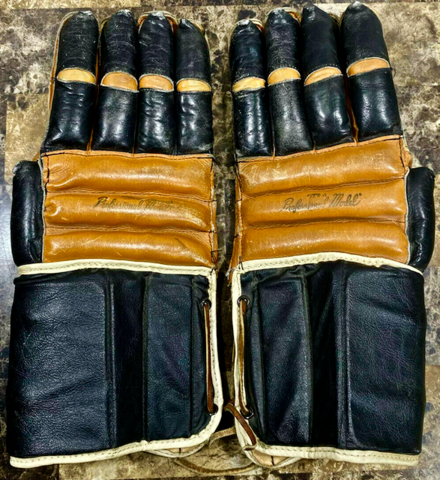Vintage Hockey Gloves 1960s J.C. Higgins Hockey Gloves