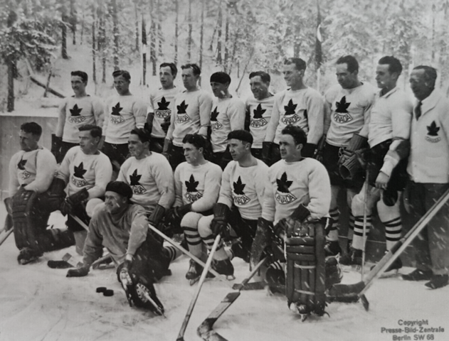 Team Canada Olympic Hockey Team 1936 Canadian Olympic Hockey Team