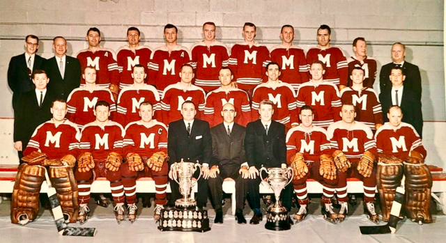 Winnipeg Maroons - Allan Cup Champions 1964 Patton Cup Champions