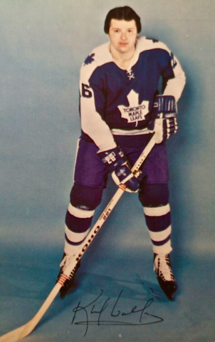 Kurt Walker 1976 Toronto Maple Leafs