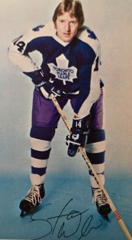 Stan Weir 1976 Toronto Maple Leafs