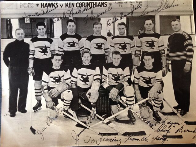 Richmond Hawks 1935 Richmond Ice Hockey Club