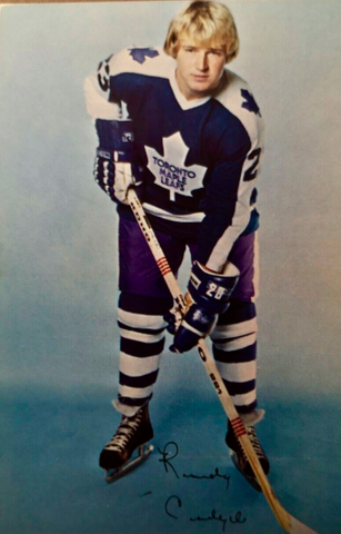 Randy Carlyle 1976 Toronto Maple Leafs