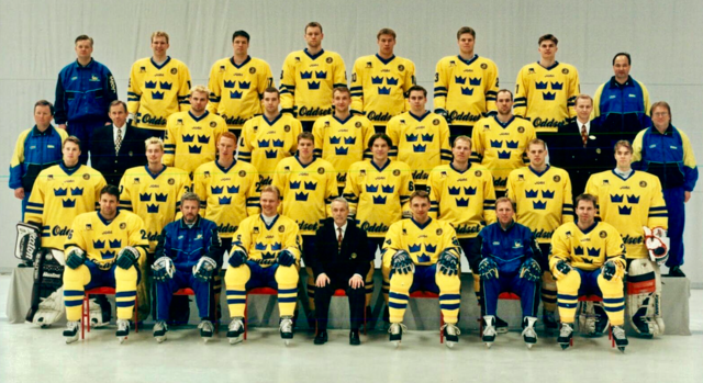 Svenska Ishockeyförbundet 1998 Sweden Men's National Ice Hockey Team