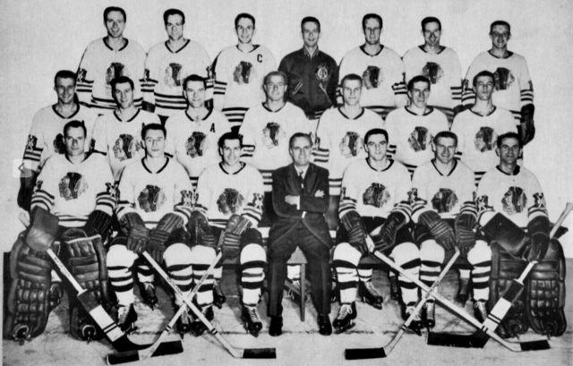 Chicago Black Hawks 1956-57