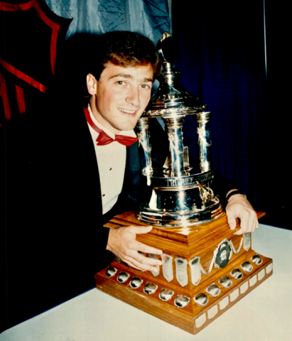 John Vanbiesbrouck 1986 Vezina Trophy Winner