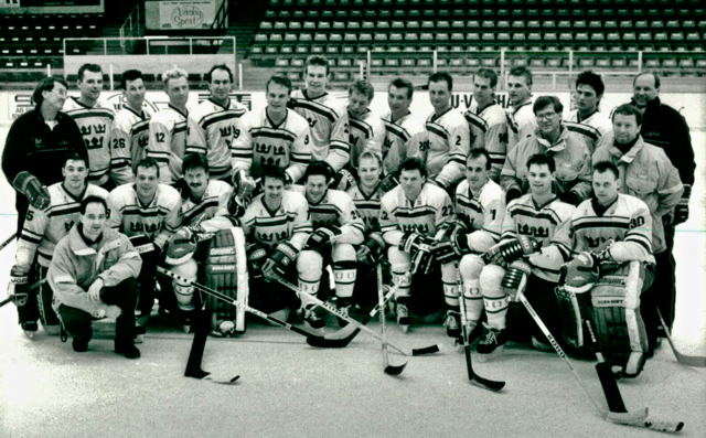 Svenska Ishockeyförbundet 1988 Sweden Men's National Ice Hockey Team 冰球