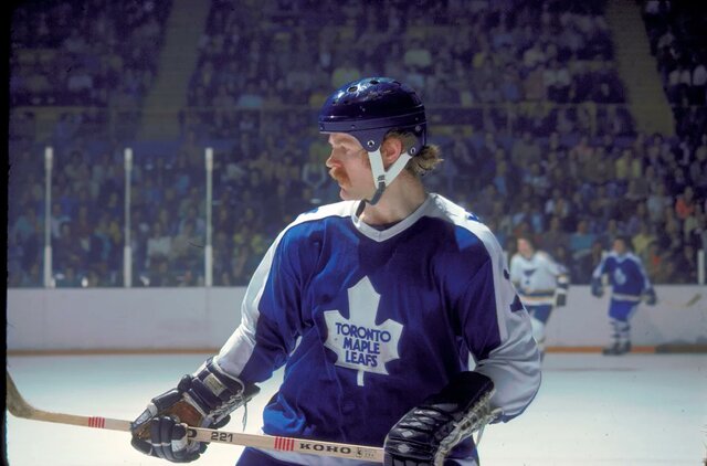 Lanny McDonald Toronto Maple Leafs Legend 冰球