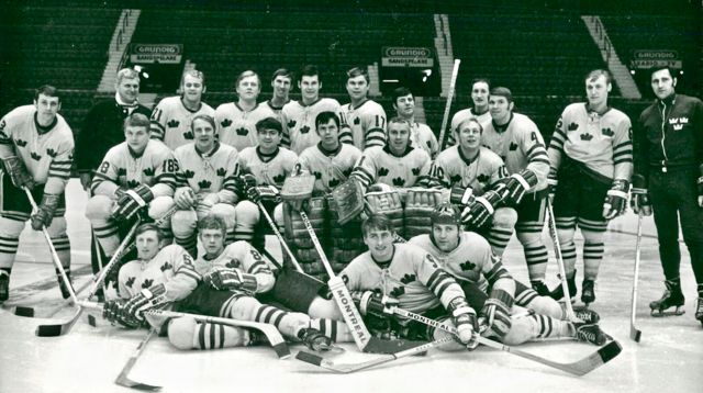 Svenska Ishockeyförbundet 1970 Sweden Men's National Ice Hockey Team 冰球