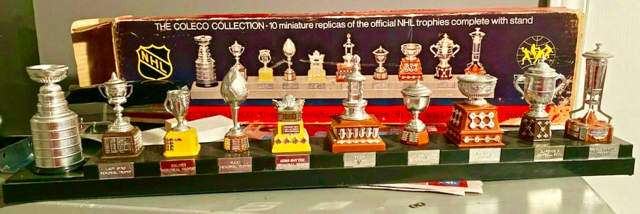 Coleco NHL Hockey Trophies 1970s The Coleco Collection of NHL Trophies