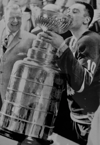 George Armstrong 1963 Stanley Cup Champion