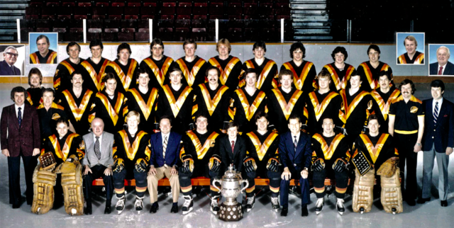Vancouver Canucks 1982 Clarence S. Campbell Bowl Champions