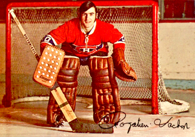Rogie Vachon 1969-70 Montreal Canadiens
