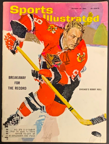 Bobby Hull Sports Illustrated Cover - January 25, 1965