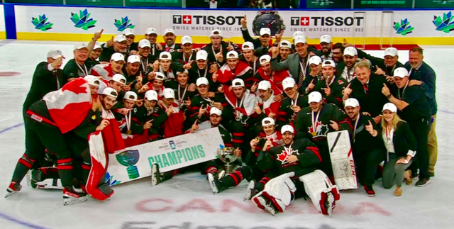 Team Canada 2022 World Junior Ice Hockey Champions