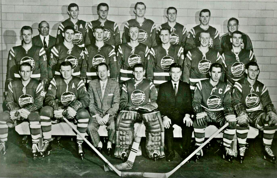 Buffalo Bisons 1960-61 AHL Jersey - Buffalo's Pastor Bros. purchased the  team in 1955, and used the club to mar…