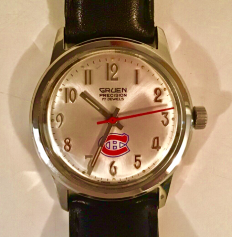 Hockey Watch 1969 Gruen Watch