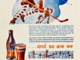 Antique Coca Cola Ad 1938 English National League