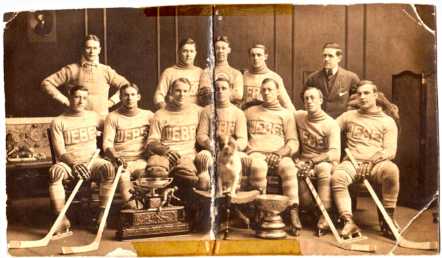 Quebec Bulldogs 1913 Stanley Cup Champions / O'Brien Trophy Champions