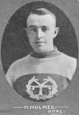 Hap Holmes 1910 Mann Cup Champion - Lacrosse History