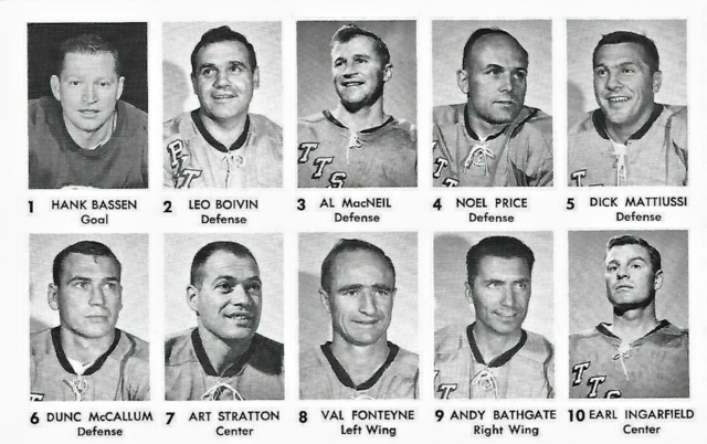 Pittsburgh Penguins 1967 Roster 1-10