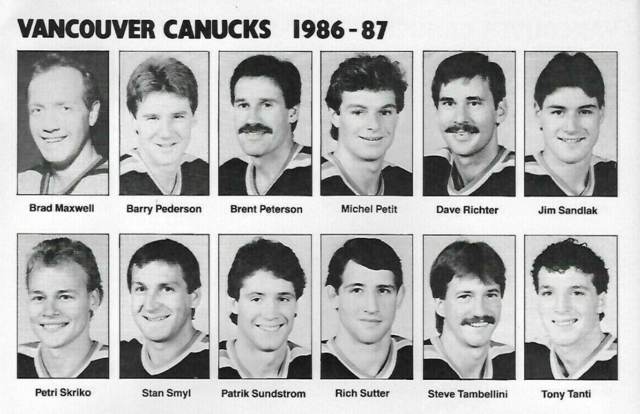 Vancouver Canucks 1986-87 b