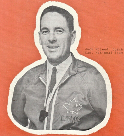 Jack McLeod 1965 Team Canada Coach