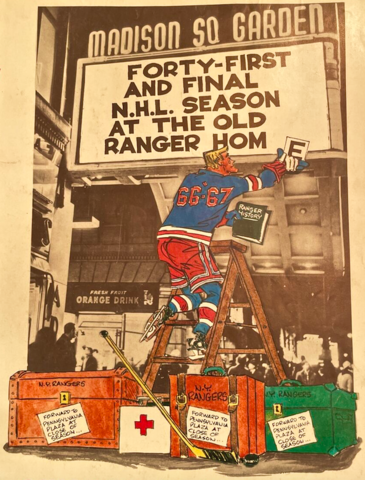 Madison Square Garden History - Hockey at MSG III - Madison Square Garden Hockey