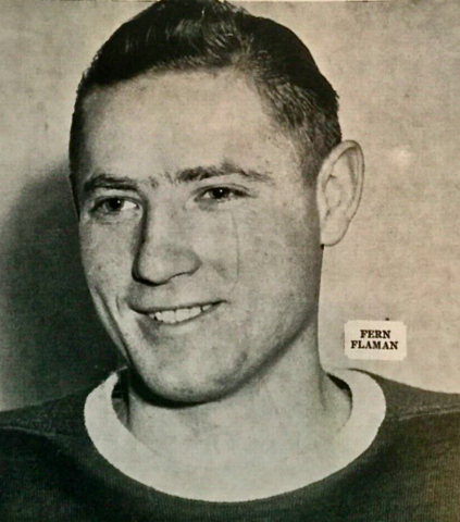 Fern Flaman 1952 Toronto Maple Leafs