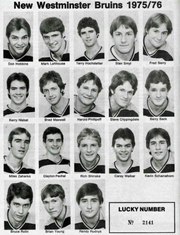 New Westminster Bruins 1975-76