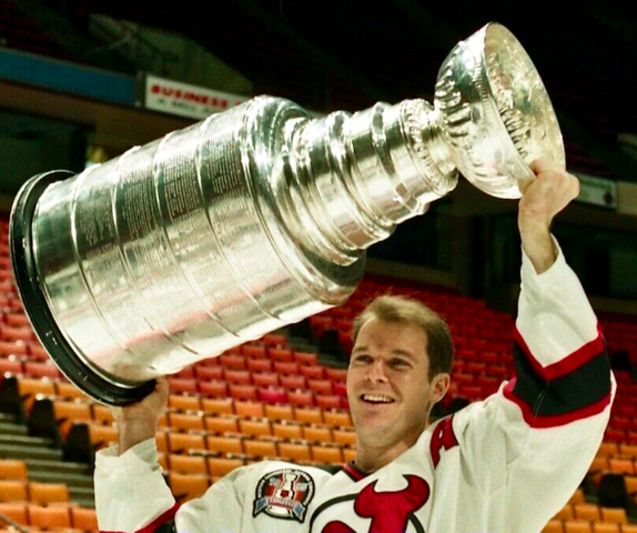 John MacLean 1995 Stanley Cup Champion