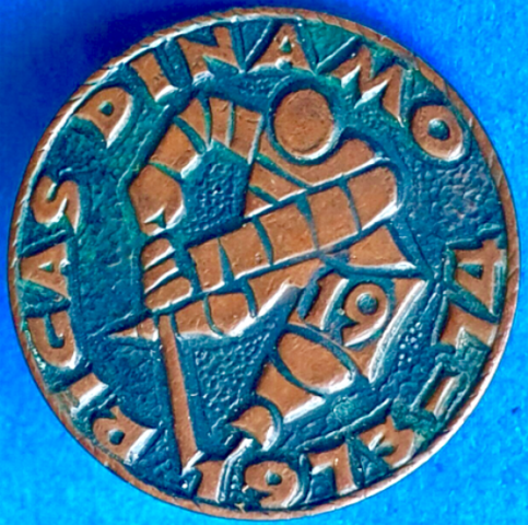 Rīgas Dinamo Badge 1973 Dinamo Riga Badge