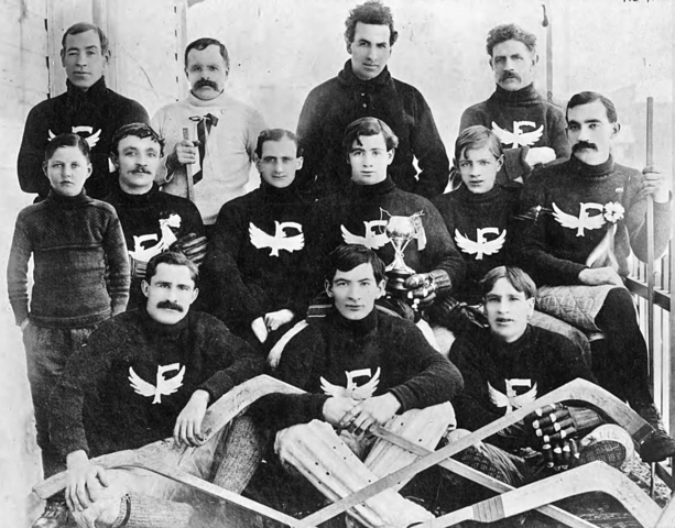 Ferguson Hockey Team 1910 Champions of the Lardeau