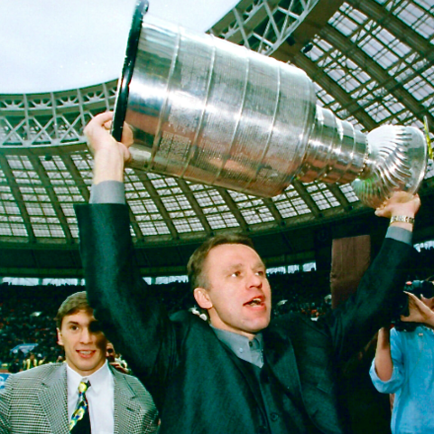 Вячеслав Фетисов / Viacheslav Fetisov 1997 Stanley Cup Champion