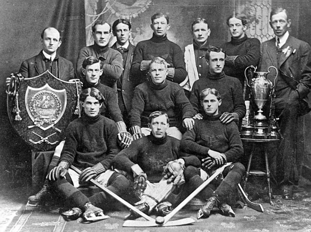 Phoenix Hockey Team 1911 Rossland Winter Carnival Hockey Champions