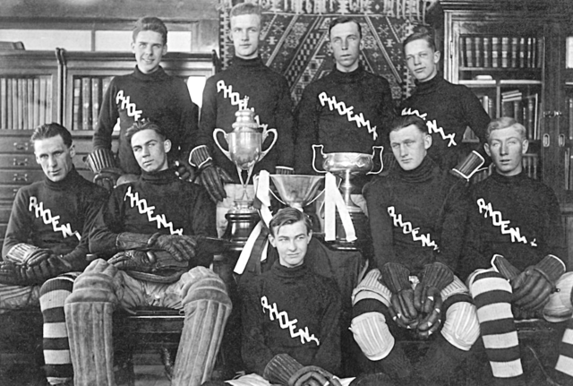 Phoenix Hockey Team 1918 McBride Cup Champions