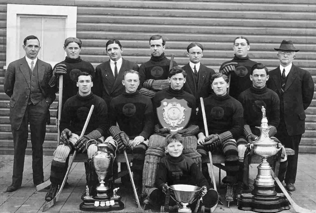 Trail Hockey Club 1915 Rossland Winter Carnival Hockey Champions