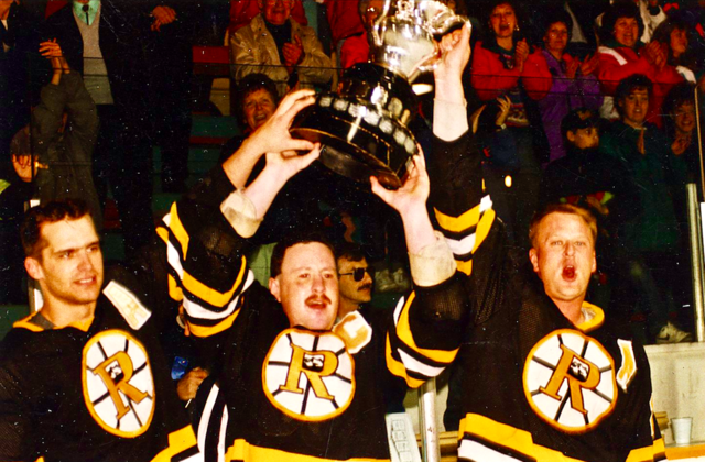 Revelstoke Merchants Hockey Team Players 1991 Coy Cup Champions