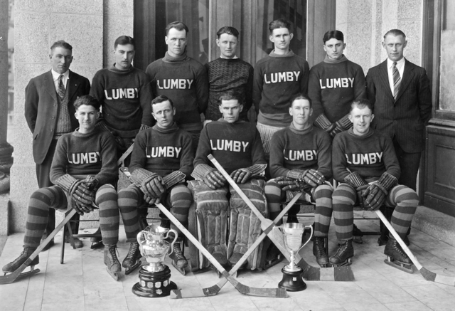Lumby Flying Frenchmen / Lumby Hockey Team 1931 Coy Cup Champions